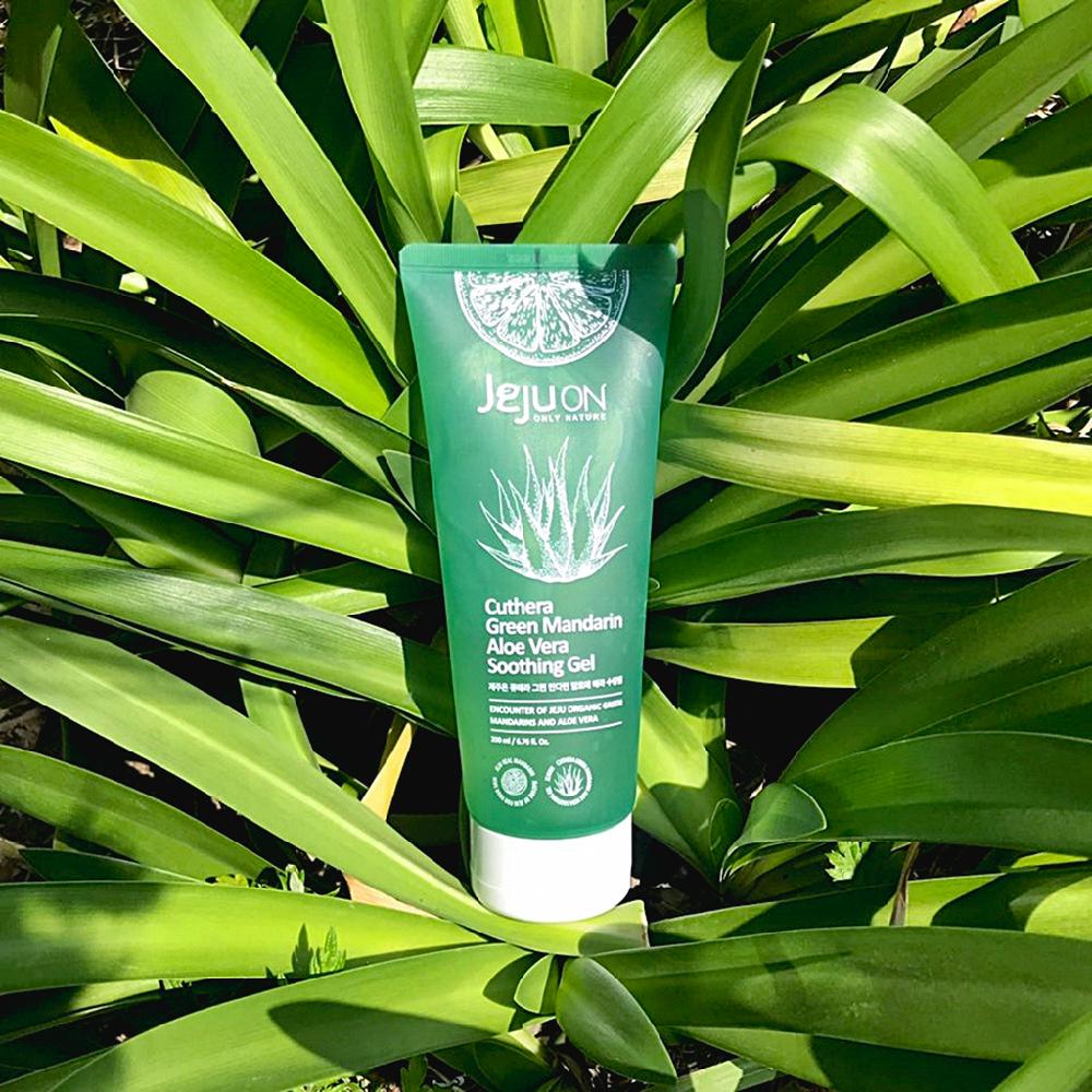 Cuthera Green Mandarin Aloe Vera Soothing Gel 200mL