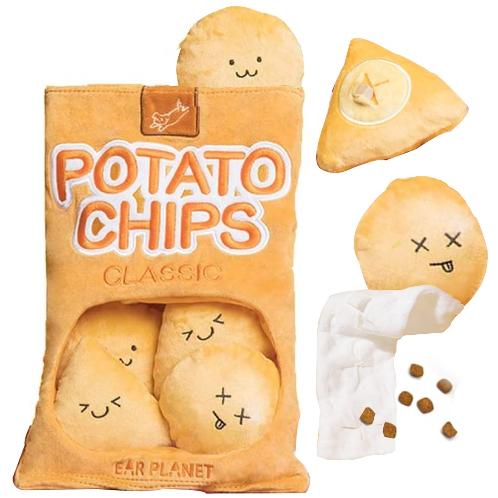 full image Potato chip nose walk toy