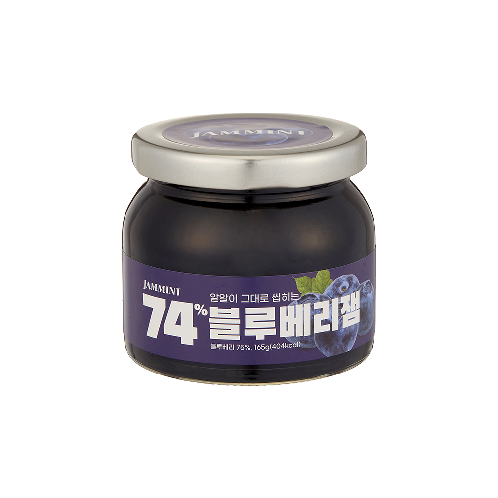full image JAMMINT 74% Blueberry Jam