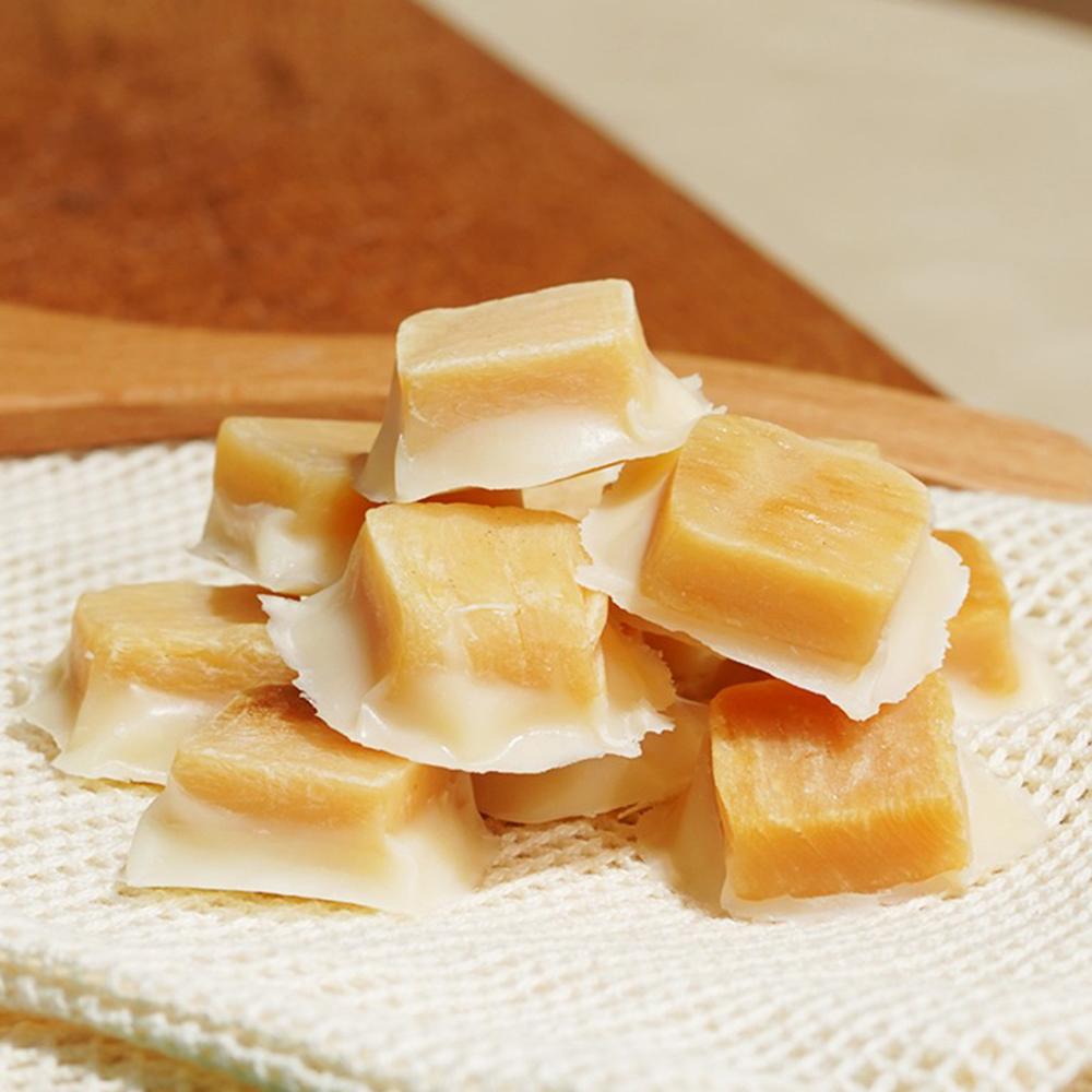 squid in cheese snack